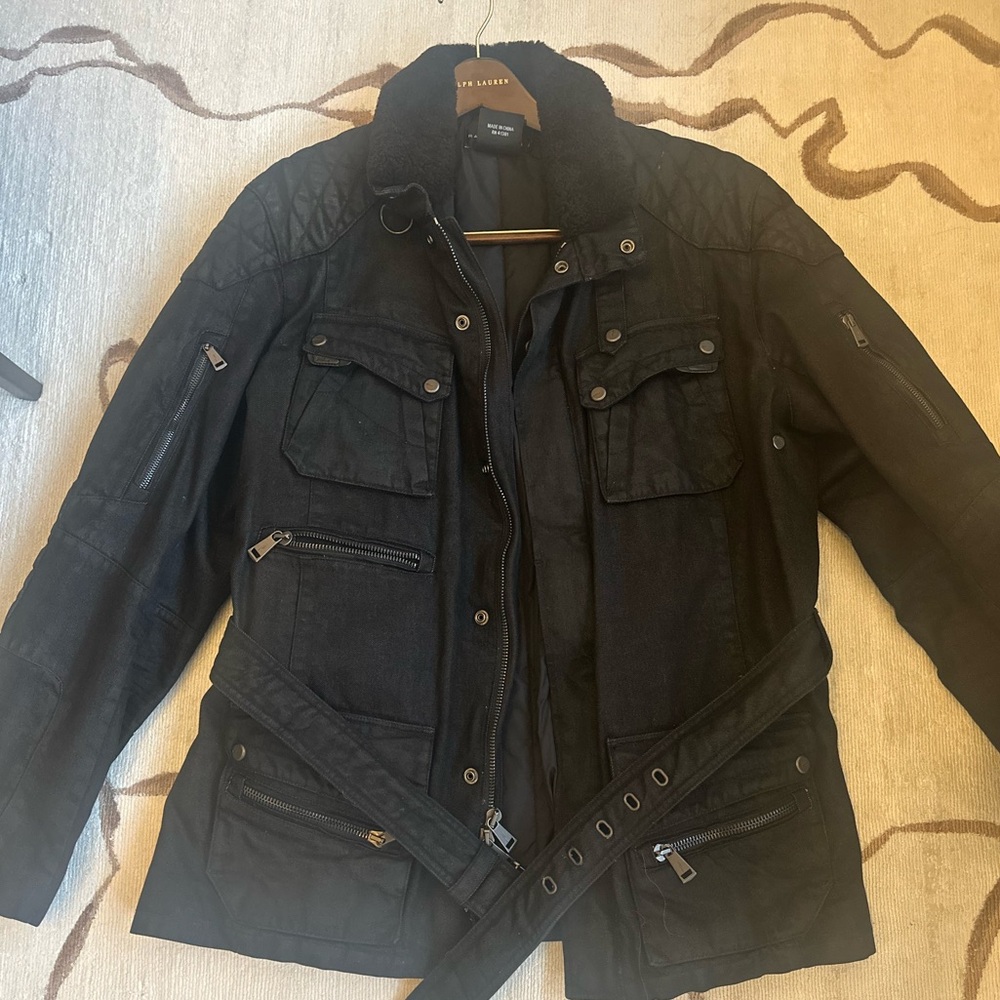 Ralph Lauren Black Label Men’s Utility Jacket with Belt
